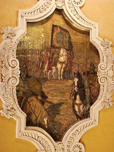 Мозаичное панно - Mosaic panel