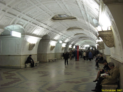 Line 5. Station 'Belorusskaya'. ©Photo Yu.Gridchin, 2007