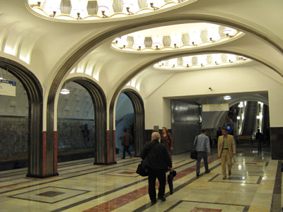 Line 2. Station 'Mayakovskaya'. ©Photo Yu.Gridchin, 2007