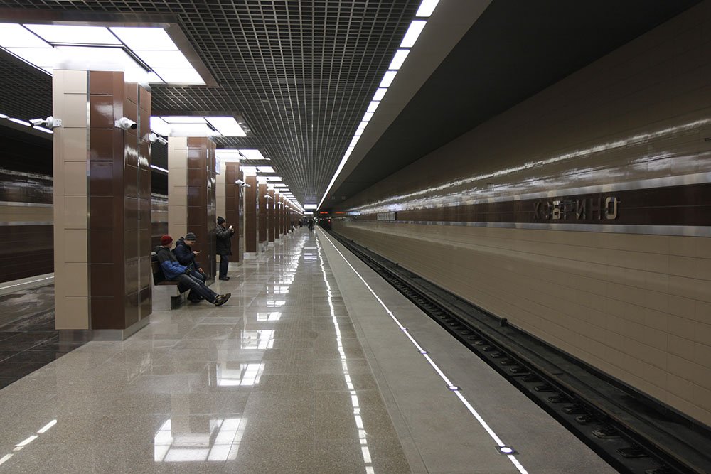 Line 2, Station 'Khovrino' © Yu.Gridchin, 2017