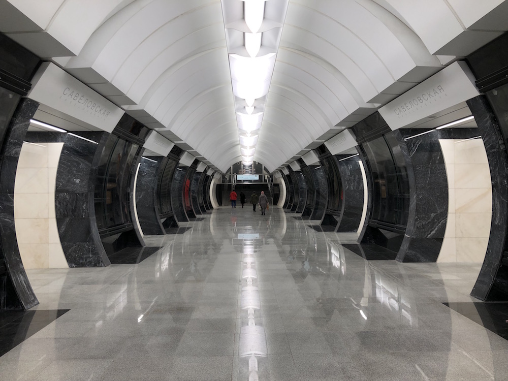 Line 11A. Station 'Savyolovskaya' ©Photo Yu.Gridchin, 2018