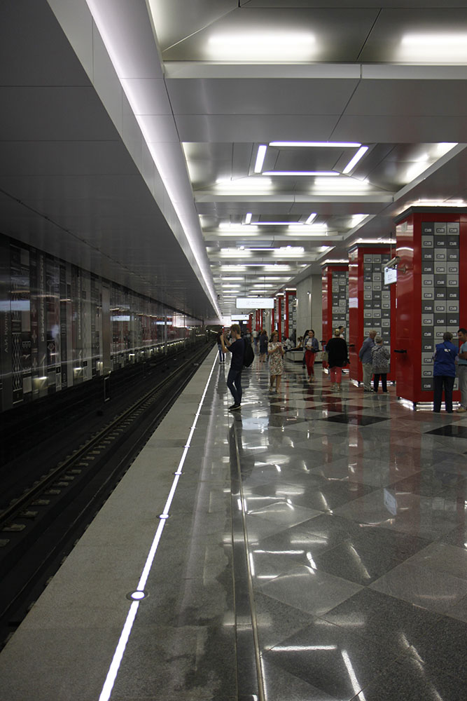 Line 8A. Station 'Rasskazovka'.  Photo Yu.Gridchin, 2018