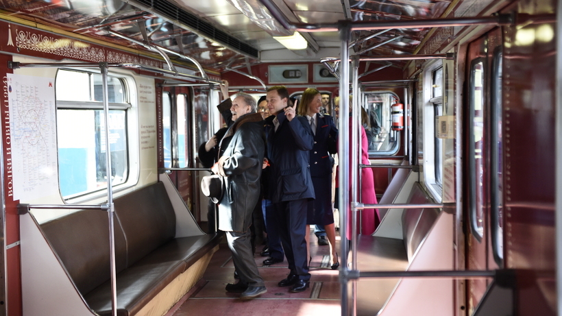 Line 2, train 'Maliy theater' ©Photo Nikolay Koreshkov (RIAMO), 2018