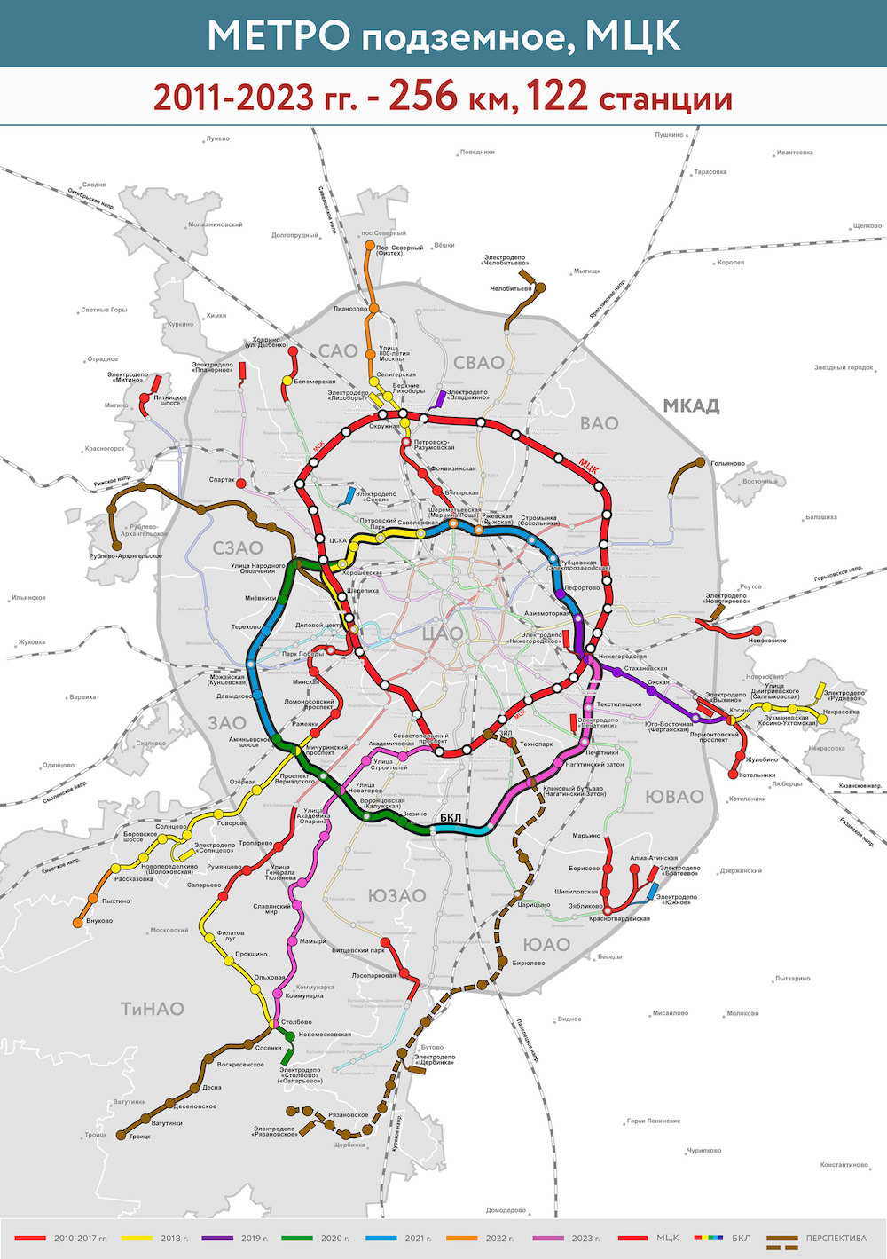 Moscow Metro Future Map (November 2018)  Mos.ru, 2018