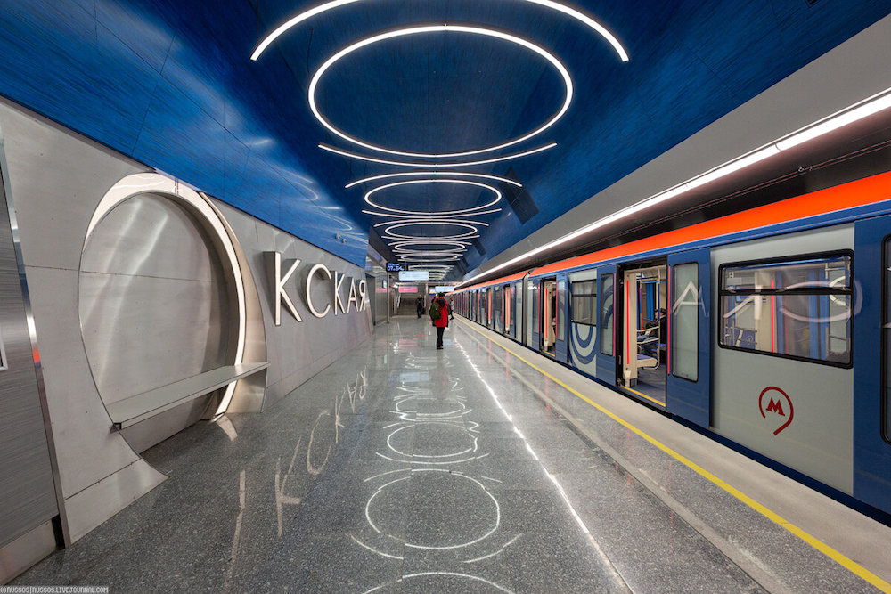 Line 15. Station 'Okskaya' Photo A.Popov (Russos), 2020