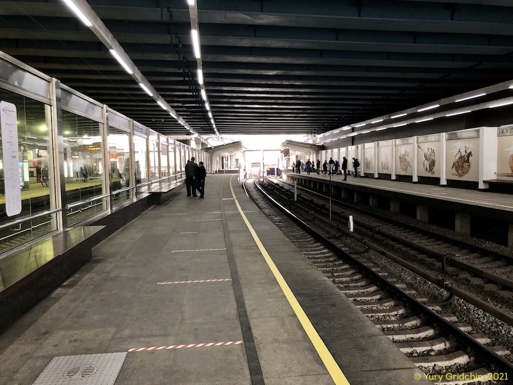 Line 4. Station 'Kutuzovskaya'. Photo Yu.Gridchin, 2021