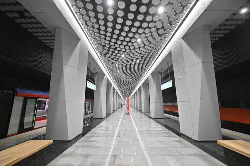Line 11. Station 'Vorontsovskaya', 2021