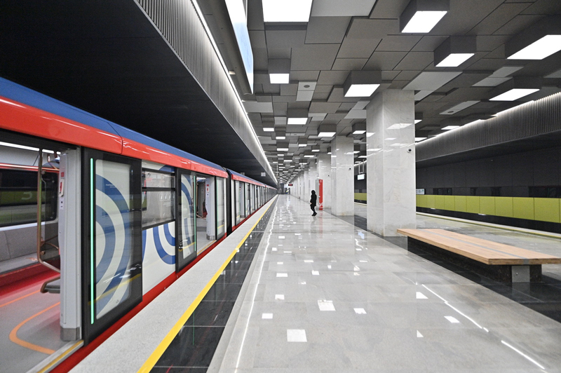 Line 11. Station 'Zyuzino', 2021