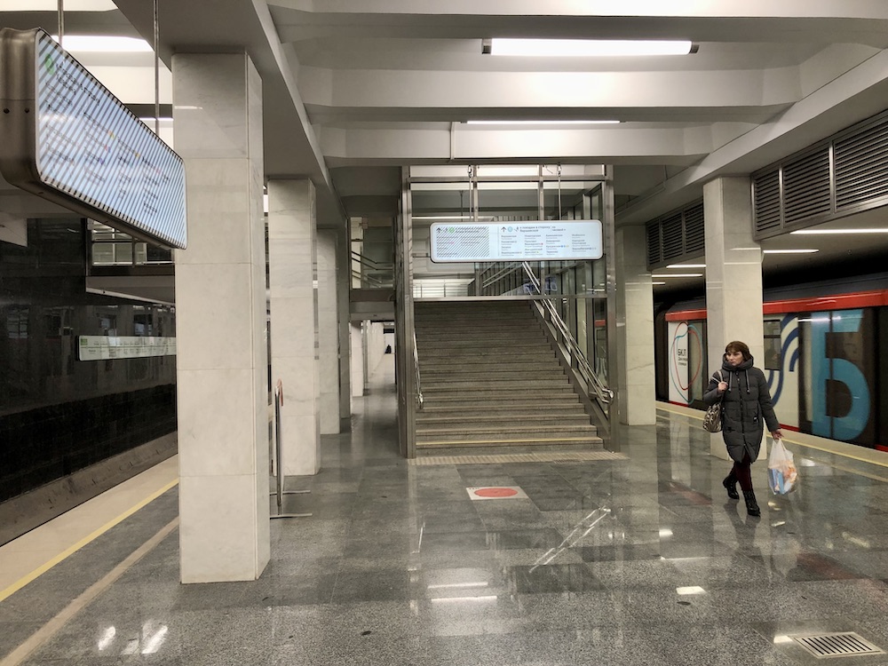 Line 11. Station 'Kashirskaya' Photo Yu.Gridchin, 2023