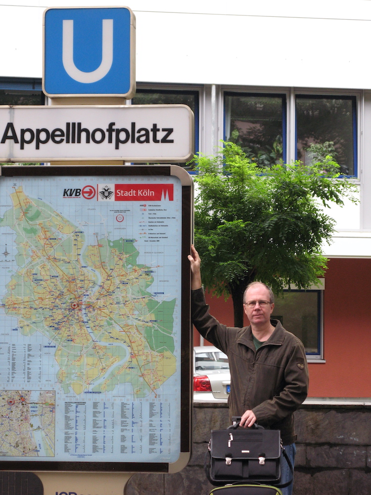 Köln. Line 3, 4, 16, 18. Station 'Appellhofplatz' Photo S.Gridchin, 2010