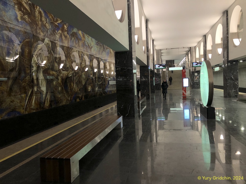 Line 15. Station 'Elektrozavodsksya' Photo  Yu.Gridchin, 2024