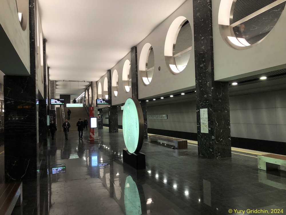 Line 15. Station 'Elektrozavodsksya' Photo  Yu.Gridchin, 2024
