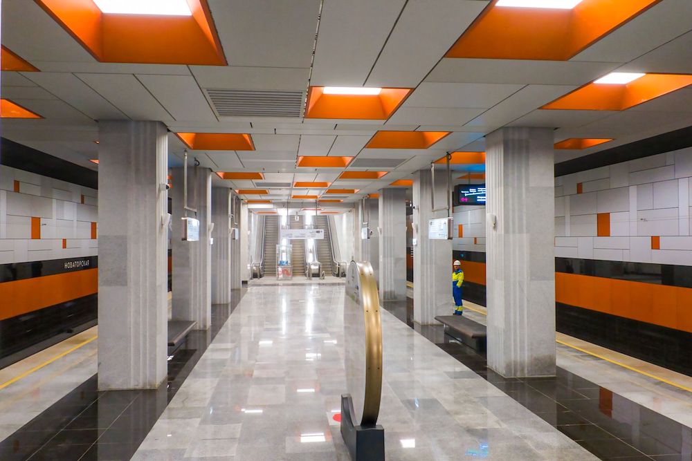 Line 16. Station 'Novatorskaya' Photo Mos.ru, 2024