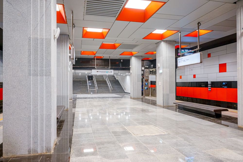 Line 16. Station 'Novatorskaya' Photo Mos.ru, 2024