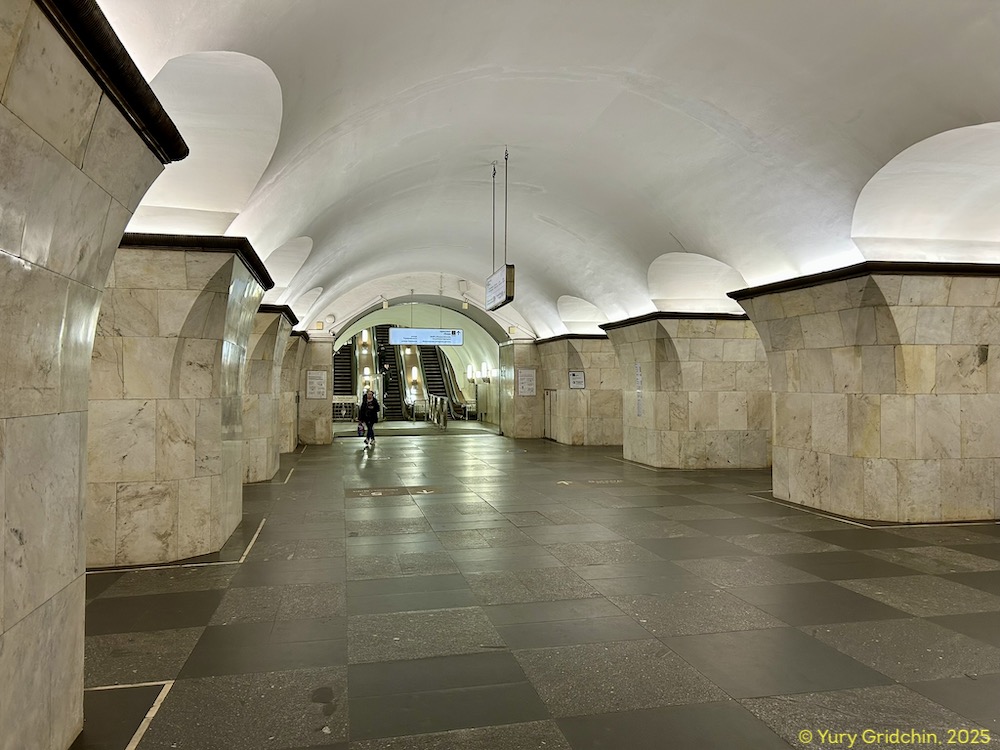 Line 6. Station 'Prospekt Mira' Photo Yu.Gridchin, 2025