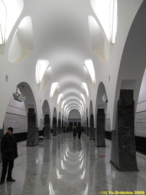 Line 3. Station 'Volokolamskaya'. Photo Yu.Gridchin, 2009