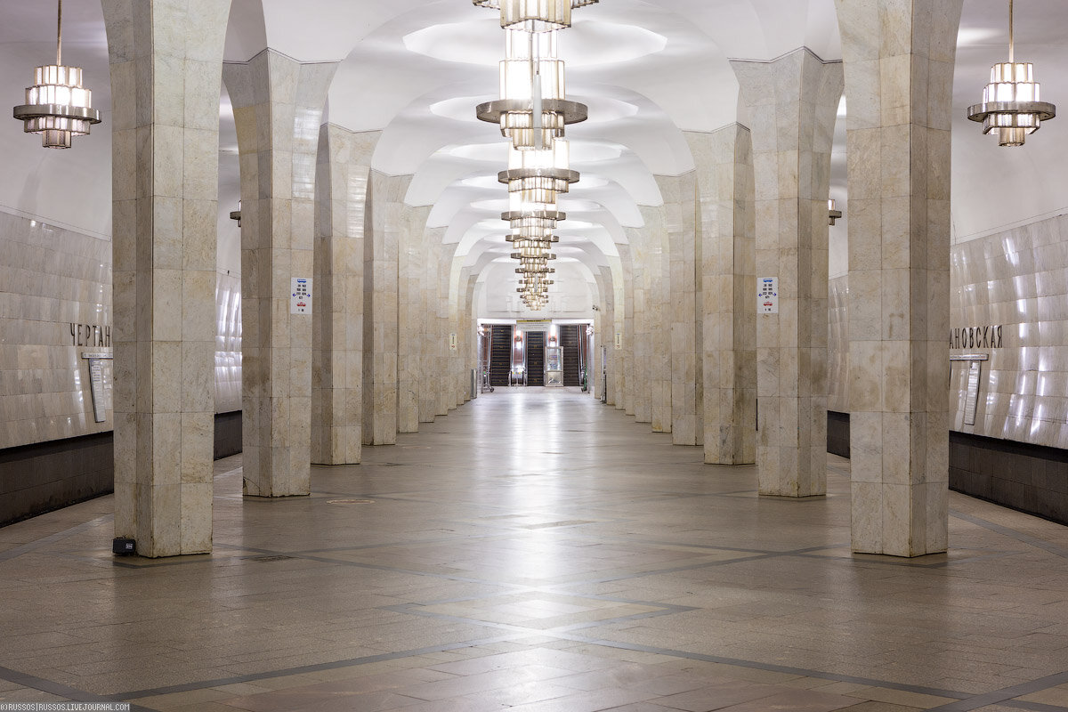 Line 9. Station 'Chertanovskaya' �A.Popov, 2017