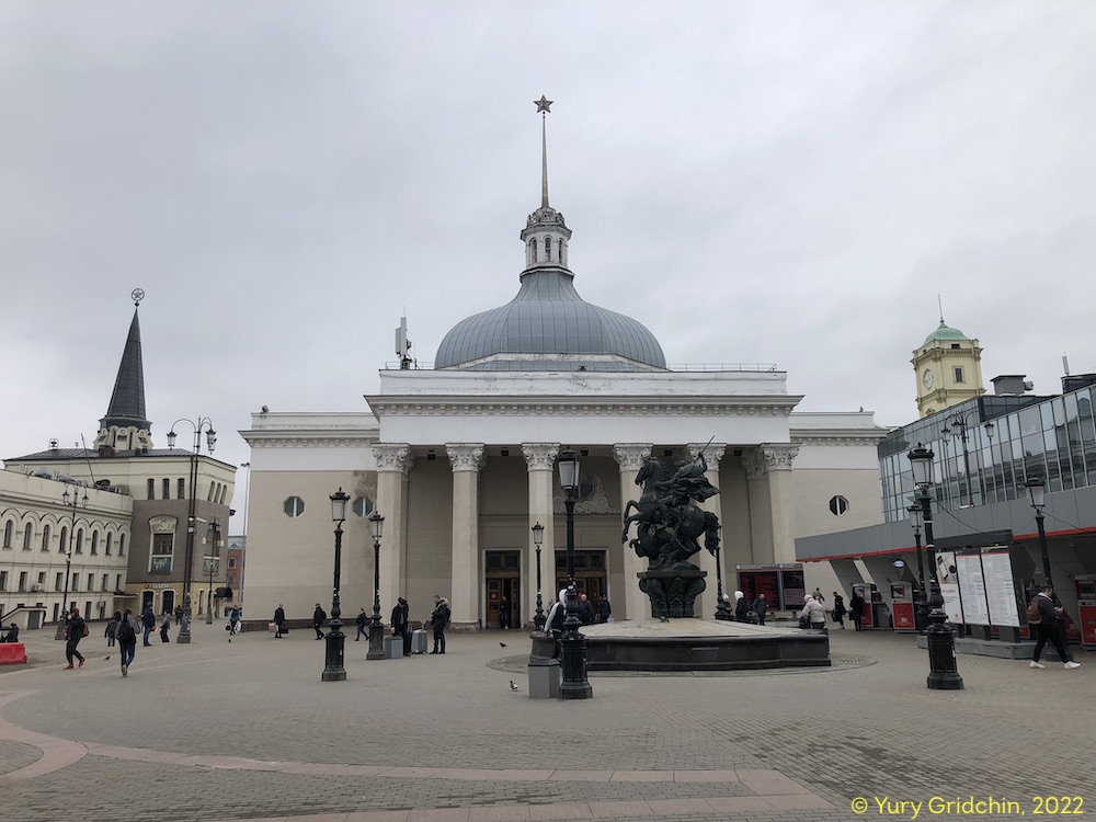 Line 5, station 'Komsomolskaya' Photo Yu.Gridchin, 2022