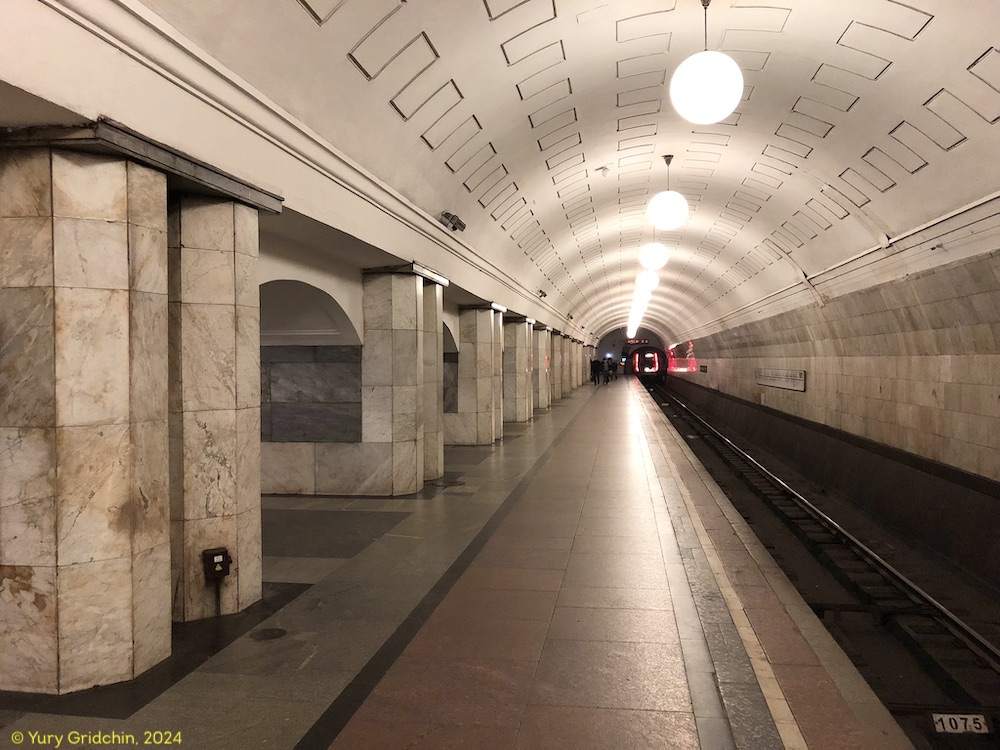 Line 1, station 'Okhotny Ryad'. Photo Yu.Gridchin, 2024