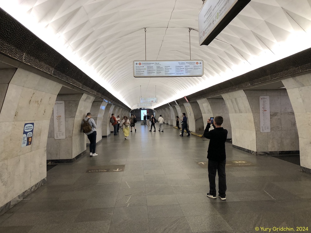 Line 6. Station 'Turgenevskaya' Yu.Gridchin, 2024