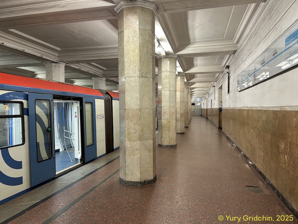 Line 4. Station 'Alexandrovsky Sad' Photo Yu.Gridchin, 2025