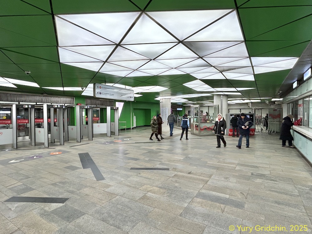 Line 6 and 7. Station 'Kitay-gorod', south vestibule Photo   , 2017