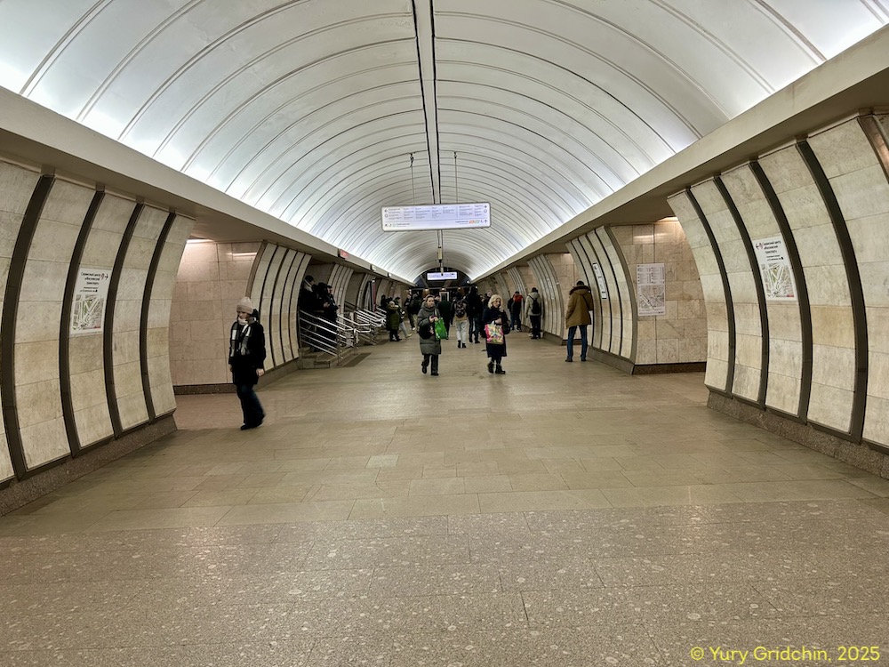 Line 9, station 'Savyolovskaya' Photo Yu.Gridchin, 2025