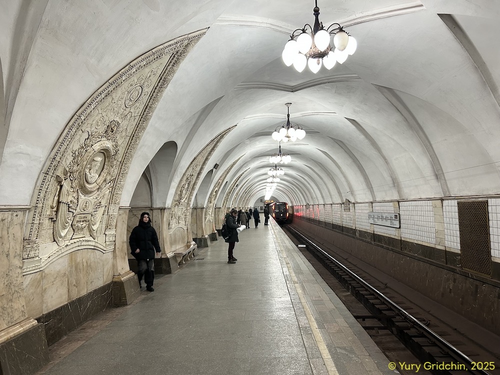 Line 5, station 'Taganskaya' Photo Yu.Gridchin, 2025