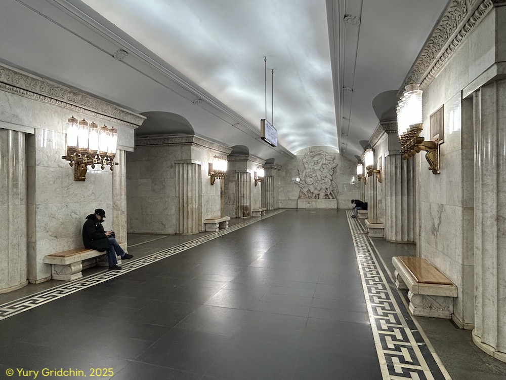 Line 3, station 'Smolenskaya' Photo Yu.Gridchin, 2025