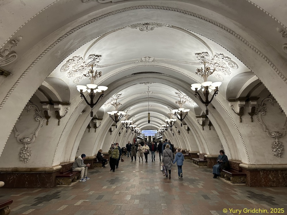 Line 3, station 'Kievskaya' Photo Yu.Gridchin, 2025