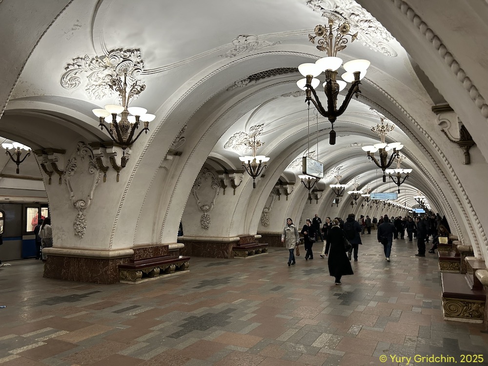 Line 3, station 'Kievskaya' Photo Yu.Gridchin, 2025