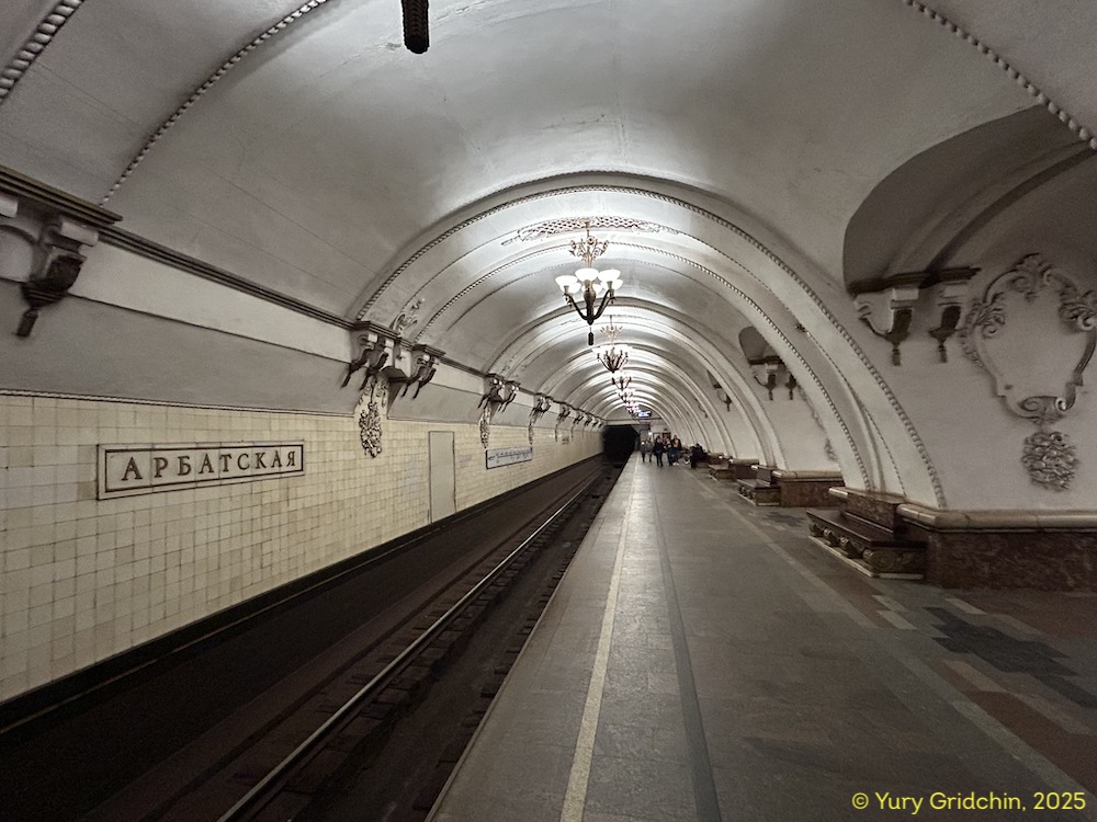 Line 3, station 'Kievskaya' Photo Yu.Gridchin, 2025