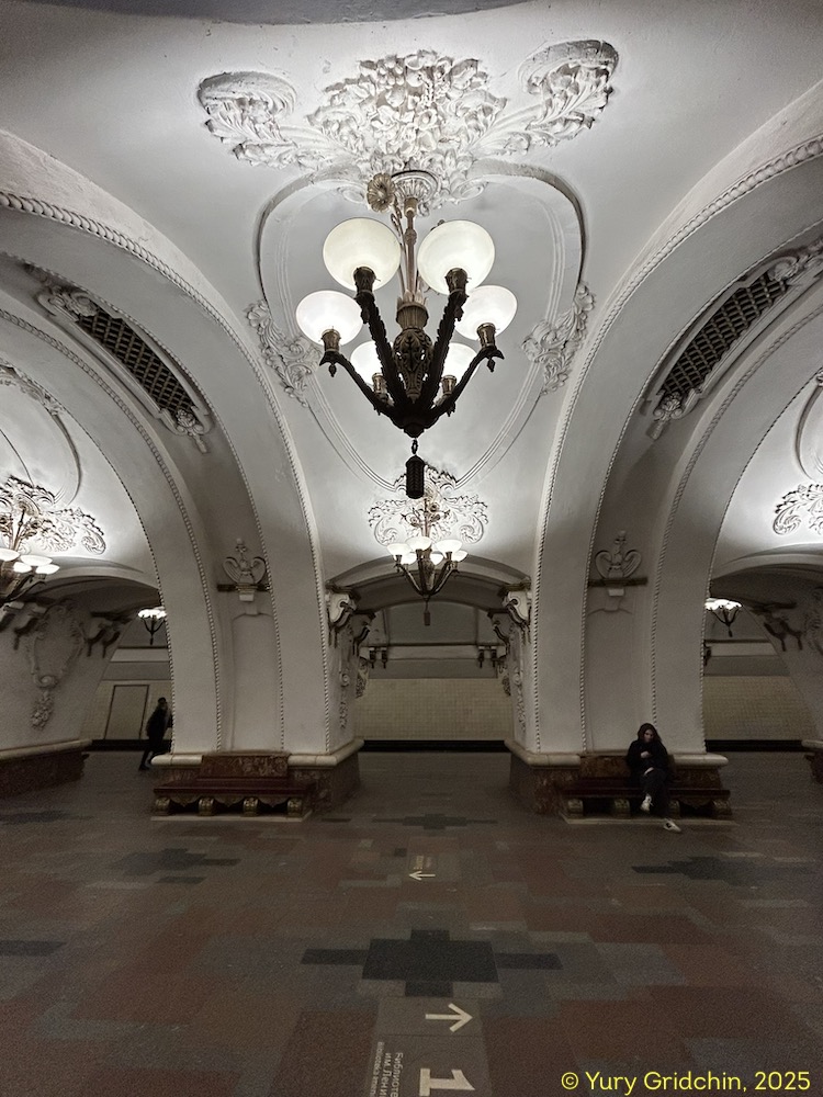 Line 3, station 'Kievskaya' Photo Yu.Gridchin, 2025