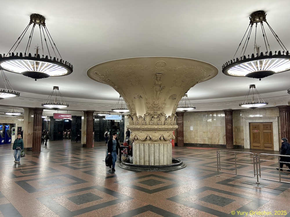 Line 5, station 'Kurskaya' Photo Yu.Gridchin, 2025