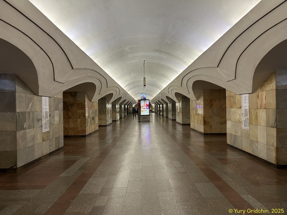 Line 8. Station 'Shosse Entuziastov' Yu.Gridchin, 2025