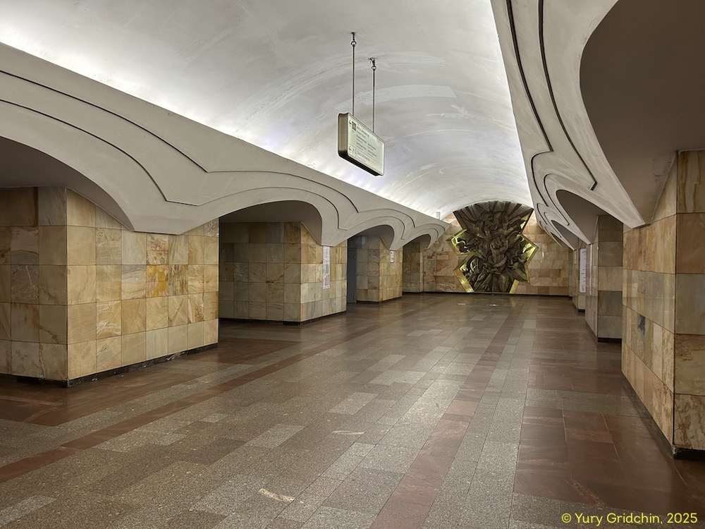 Line 8. Station 'Shosse Entuziastov' Yu.Gridchin, 2025