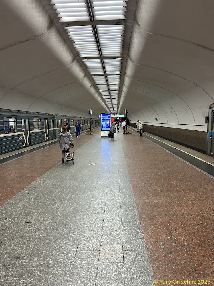 Line 10. Station 'Lyublino' Photo Yu.Gridchin, 2025