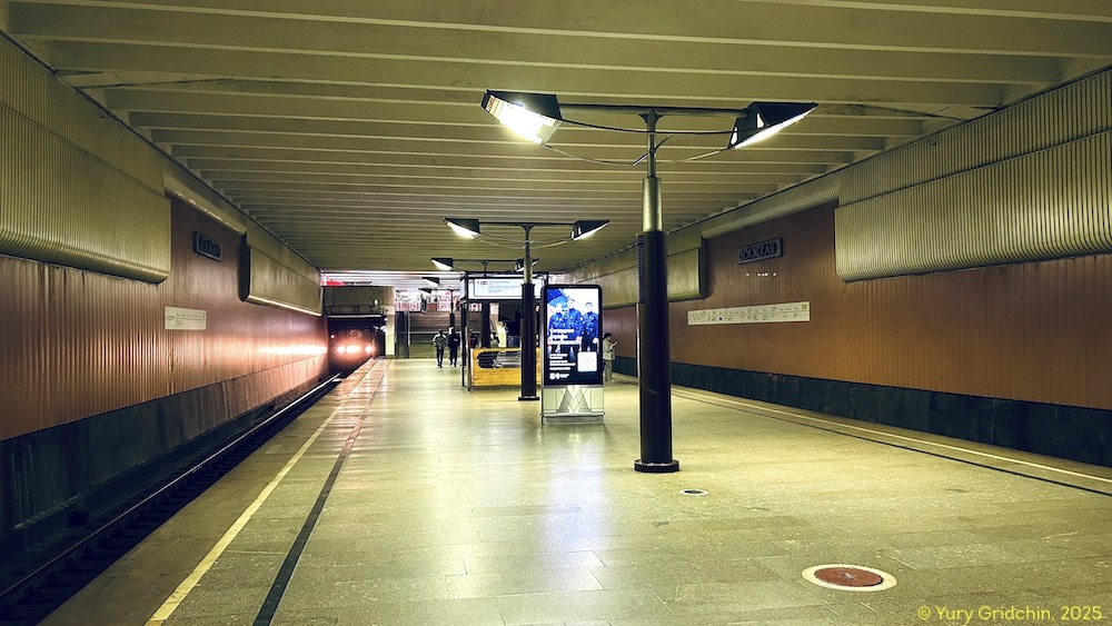 Line 10. Station 'Volzhskaya' Photo Yu.Gridchin, 2025
