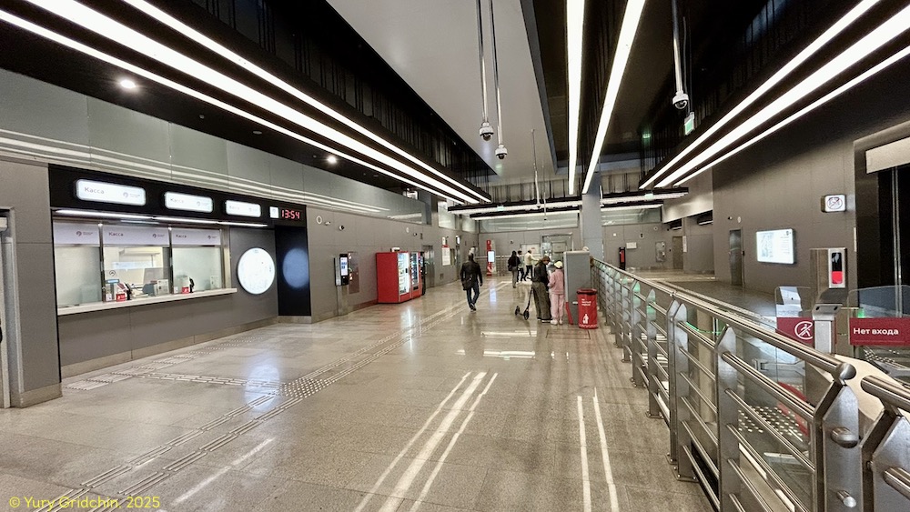 Line 10. Station 'Pechatniki' Photo Yu.Gridchin, 2025
