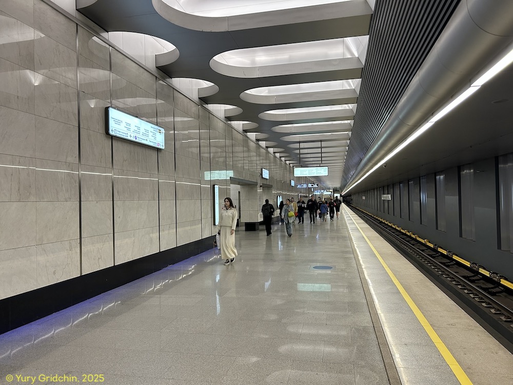 Line 11. Station 'Tekstilschiki' Photo Yu.Gridchin, 2025