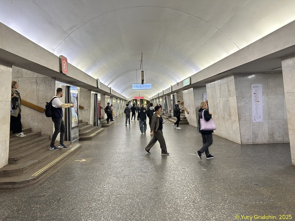 Line 16. Station 'Tretyakovskaya - I' Photo Yu.Gridchin, 2025