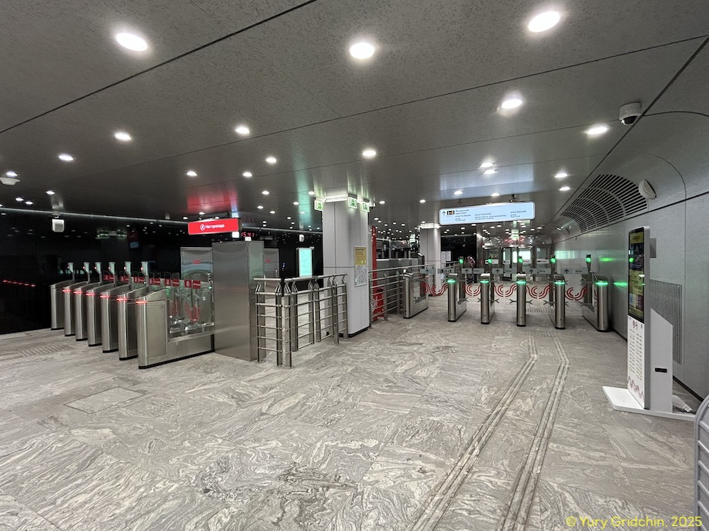 Line 16. Station 'Vavilovskaya' Photo Yu.Gridchin, 2025