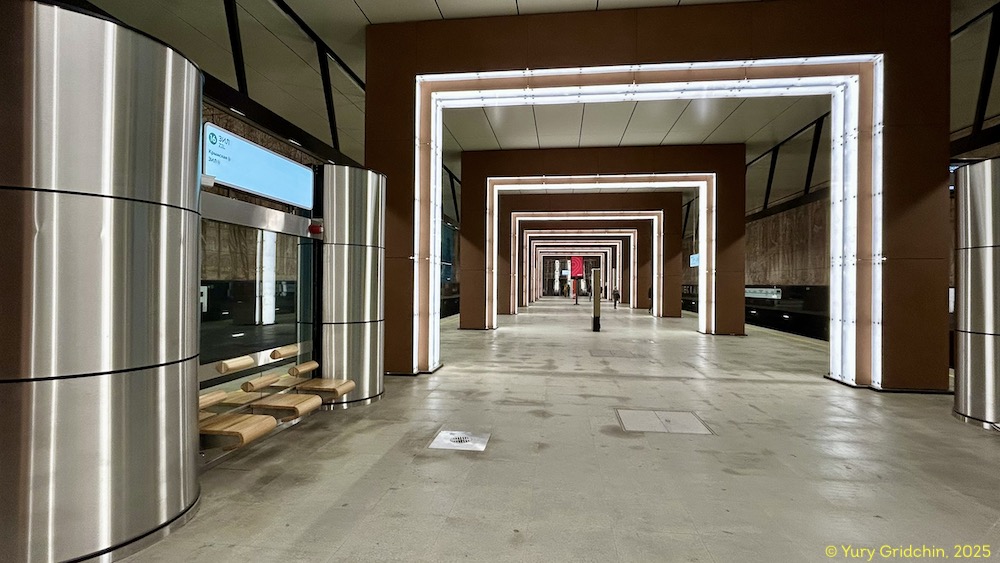Line 16. Station 'Akademicheskaya' Photo Yu.Gridchin, 2025