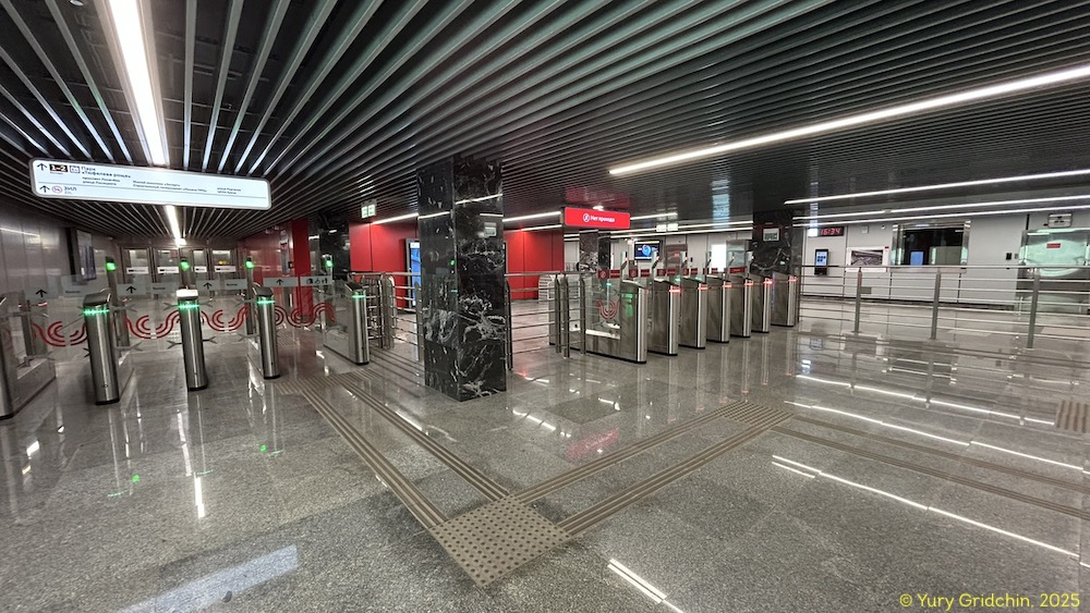 Line 16. Station 'ZIL' Photo Yu.Gridchin, 2025