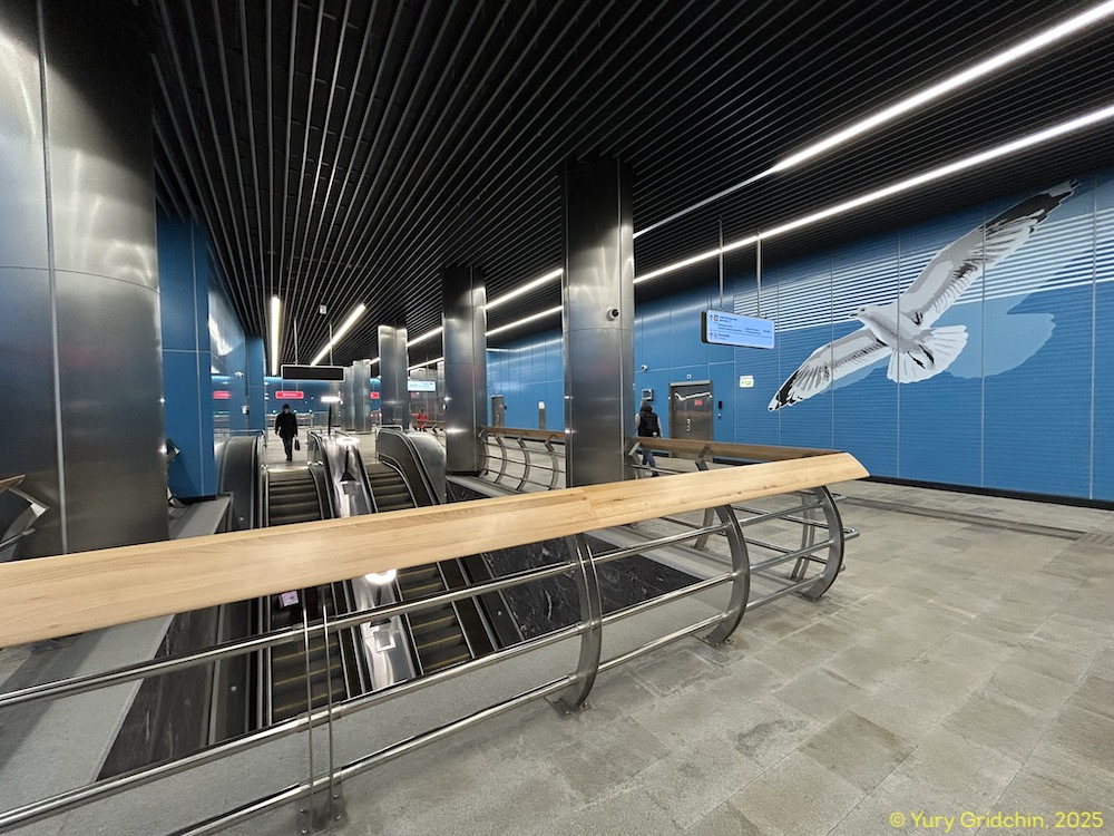 Line 16. Station 'Krymskaya' Photo Yu.Gridchin, 2025