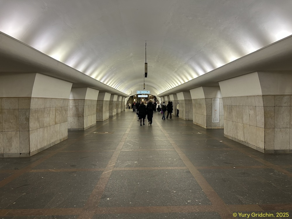 Line 6. Station 'Oktyabrskaya' Photo Yu.Gridchin, 2025