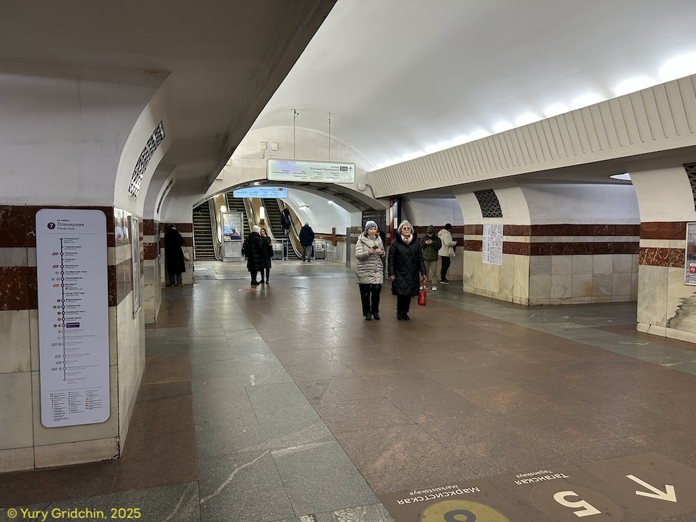 Line 7. Station 'Taganskaya' Photo Yu.Gridchin, 2025