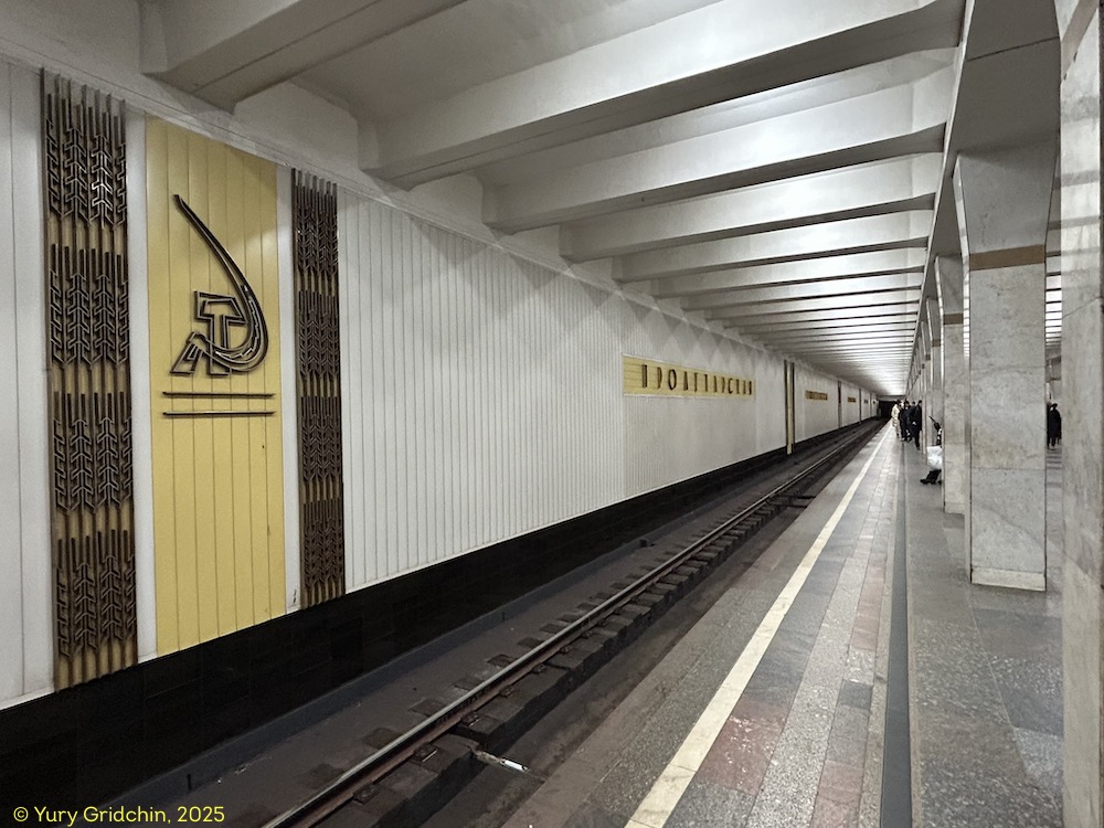 Line 7. Station 'Proletarskaya' Photo Yu.Gridchin, 2025