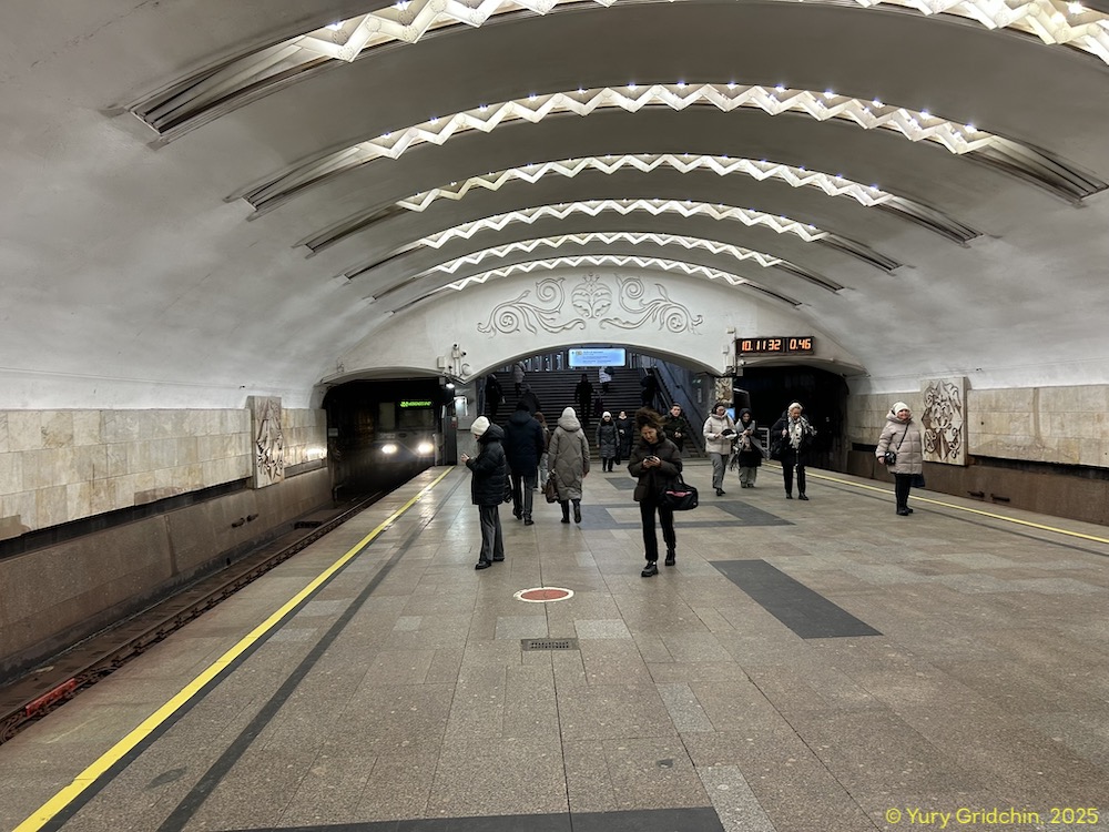 Line 8. Station 'Perovo' �Photo Yu.Gridchin, 2025