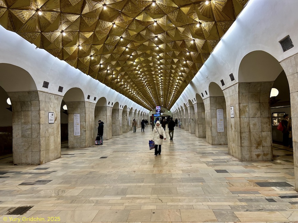 Line 8. Station 'Aviamotornaya' �Photo Yu.Gridchin, 2025